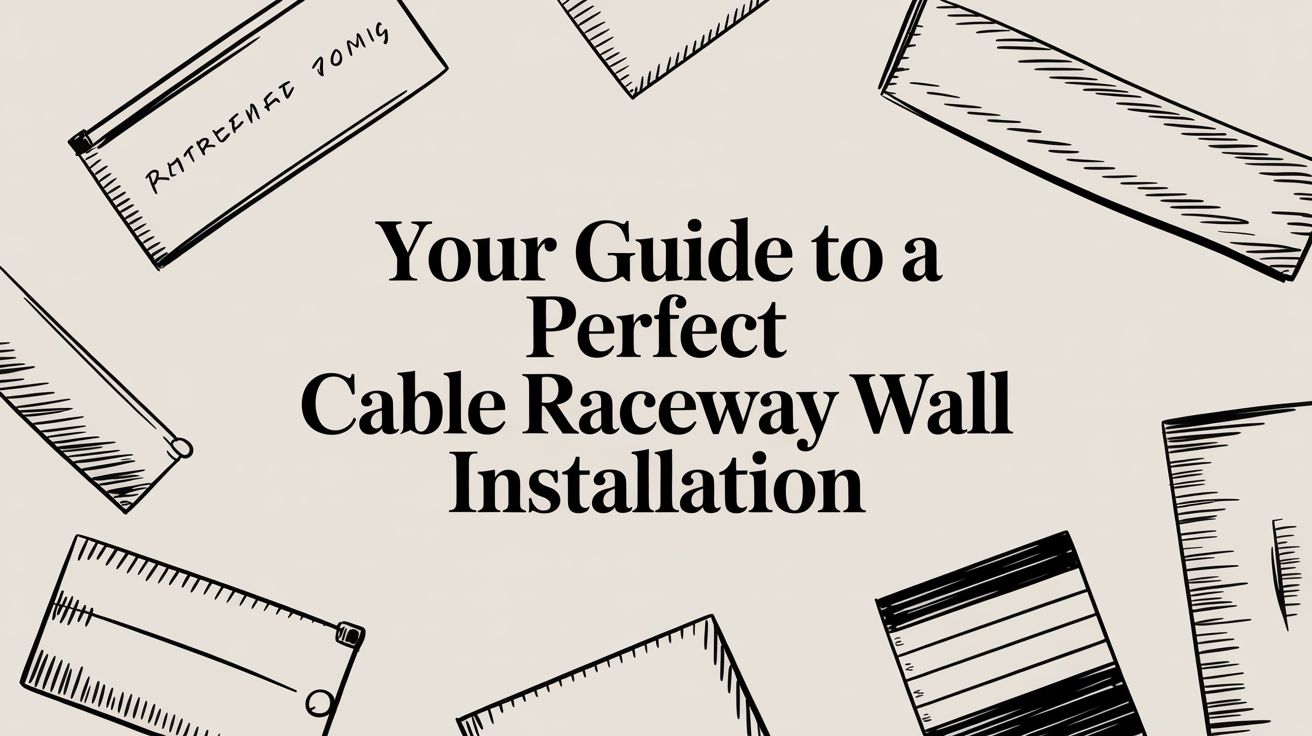 Your Guide to a Perfect Cable Raceway Wall Installation