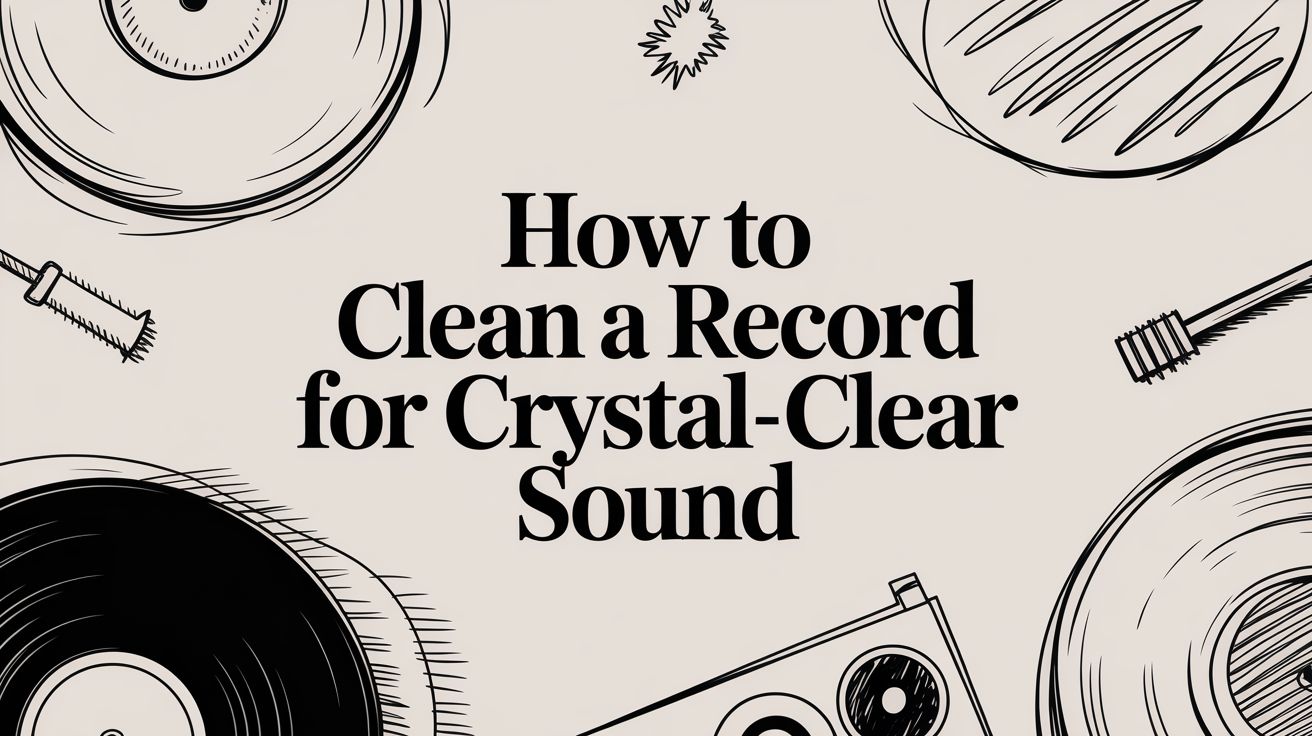 How to Clean a Record for Crystal-Clear Sound