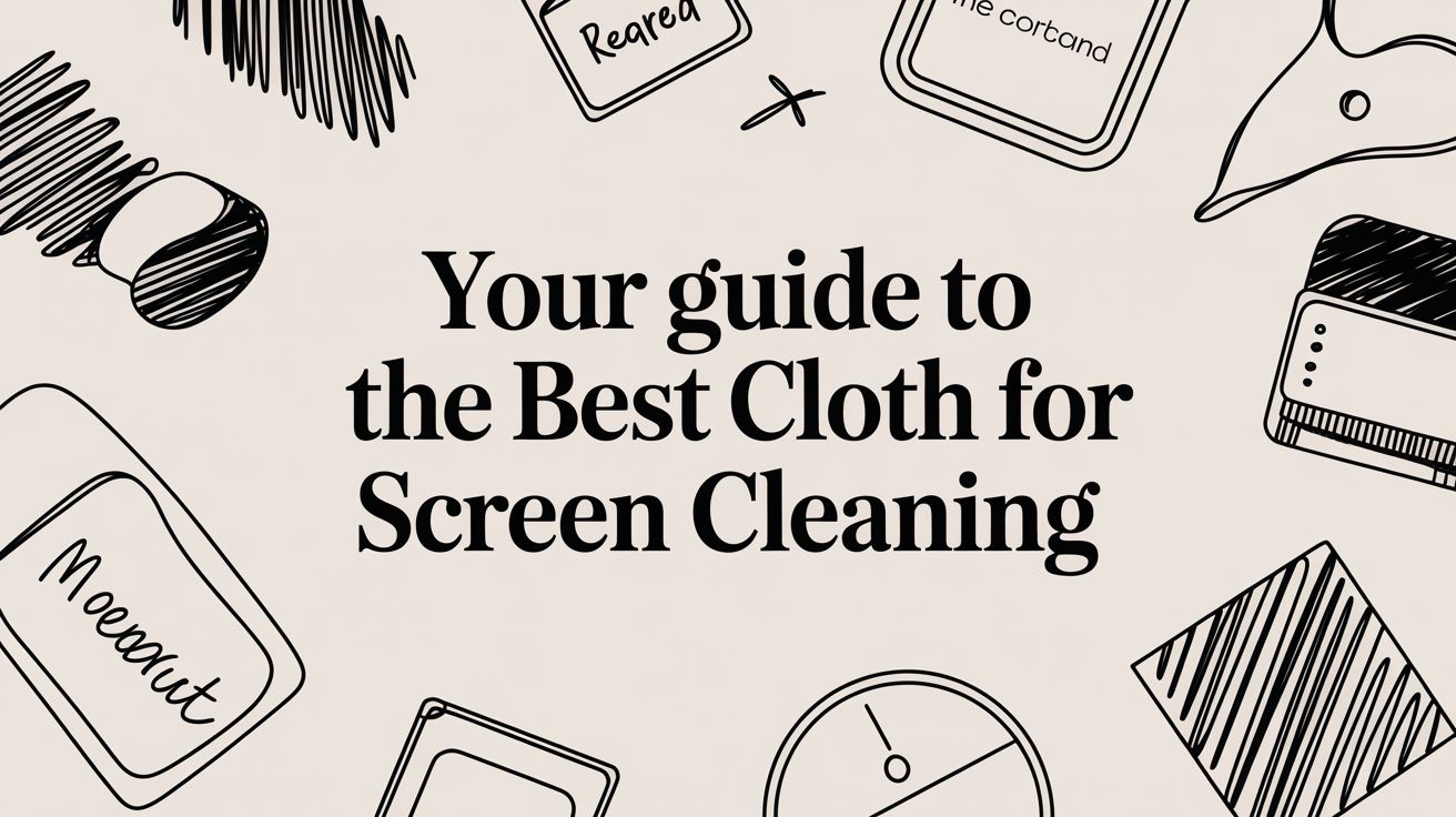 Your Guide to the Best Cloth for Screen Cleaning