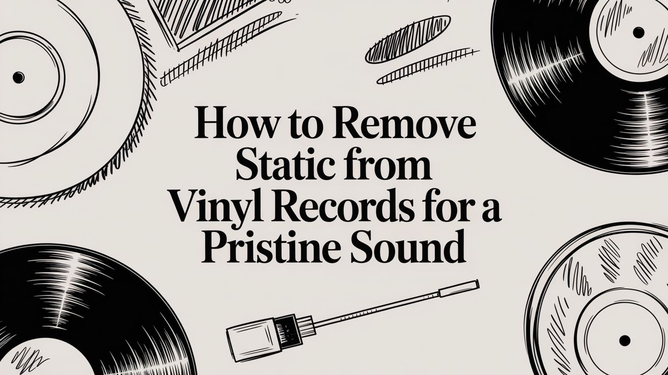How to Remove Static from Vinyl Records for a Pristine Sound
