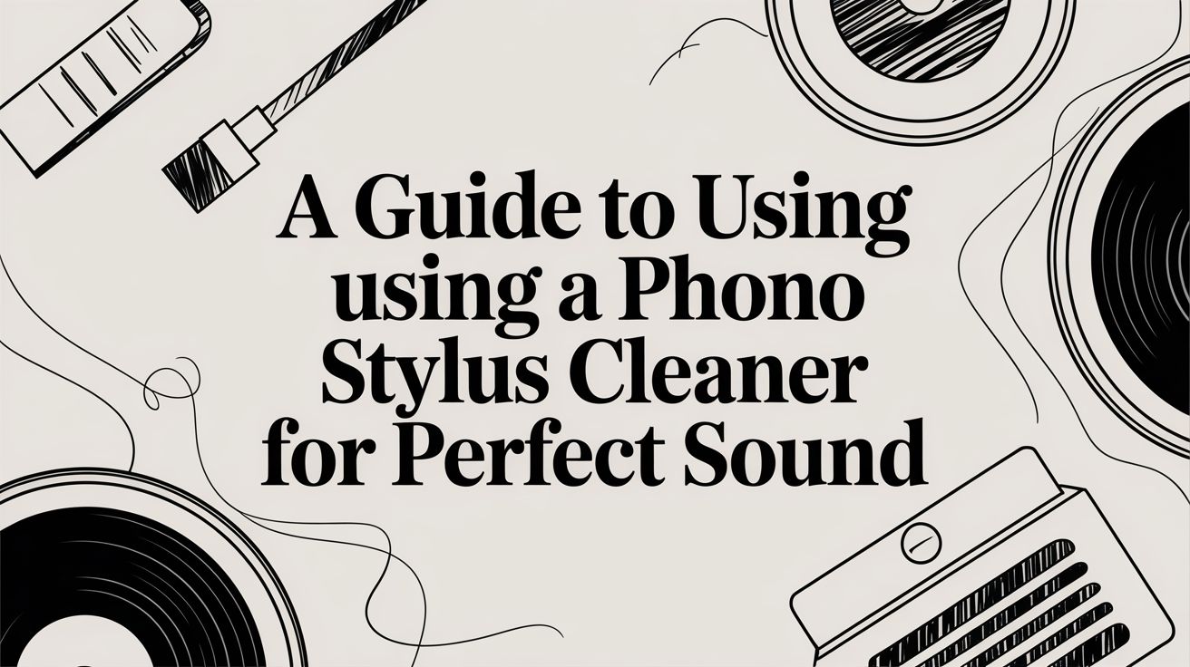 A Guide to Using a Phono Stylus Cleaner for Perfect Sound