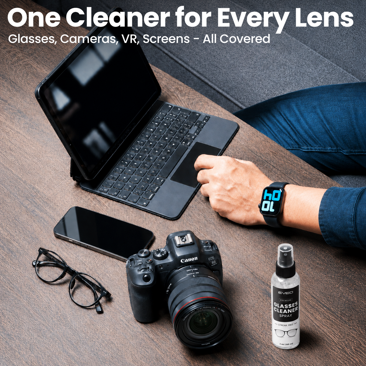 Lens Cleaner Spray Kit