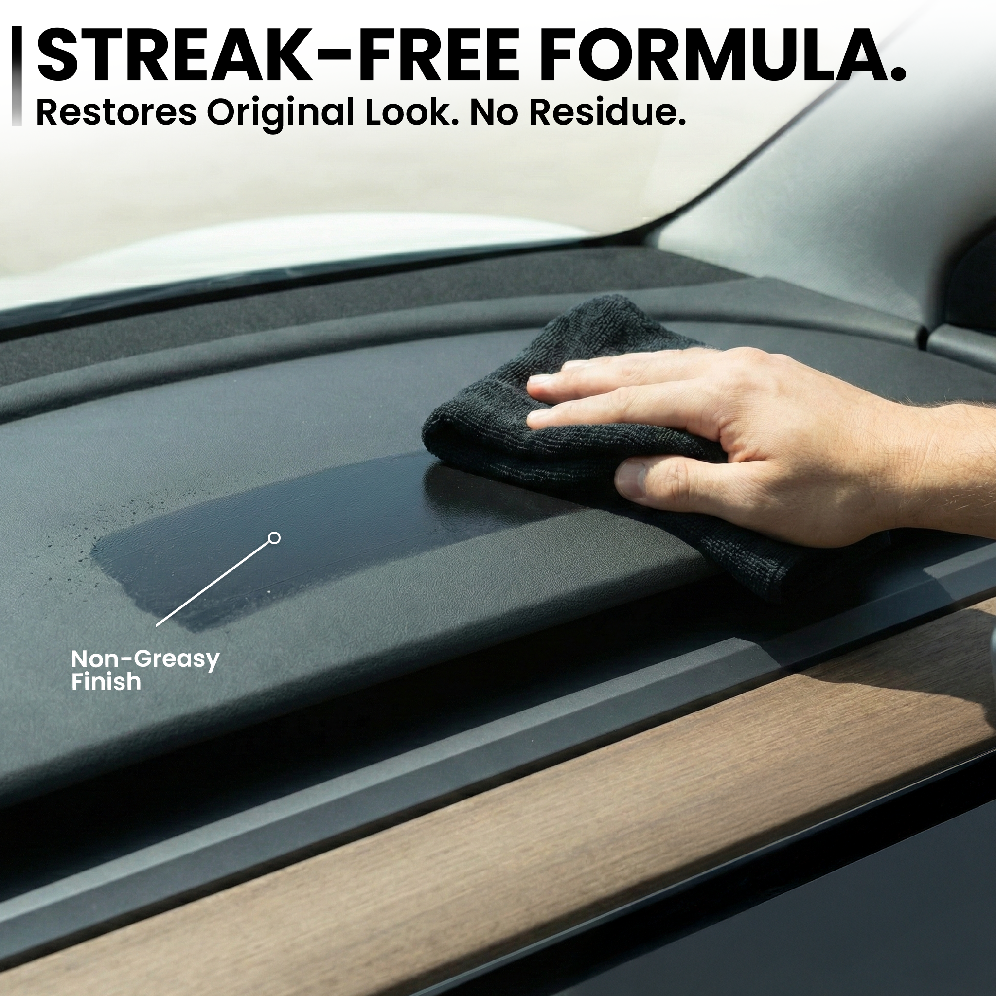 Tesla Interior Cleaner Spray Kit 16 oz | Safe Cleaner for White & Black Vegan Leather