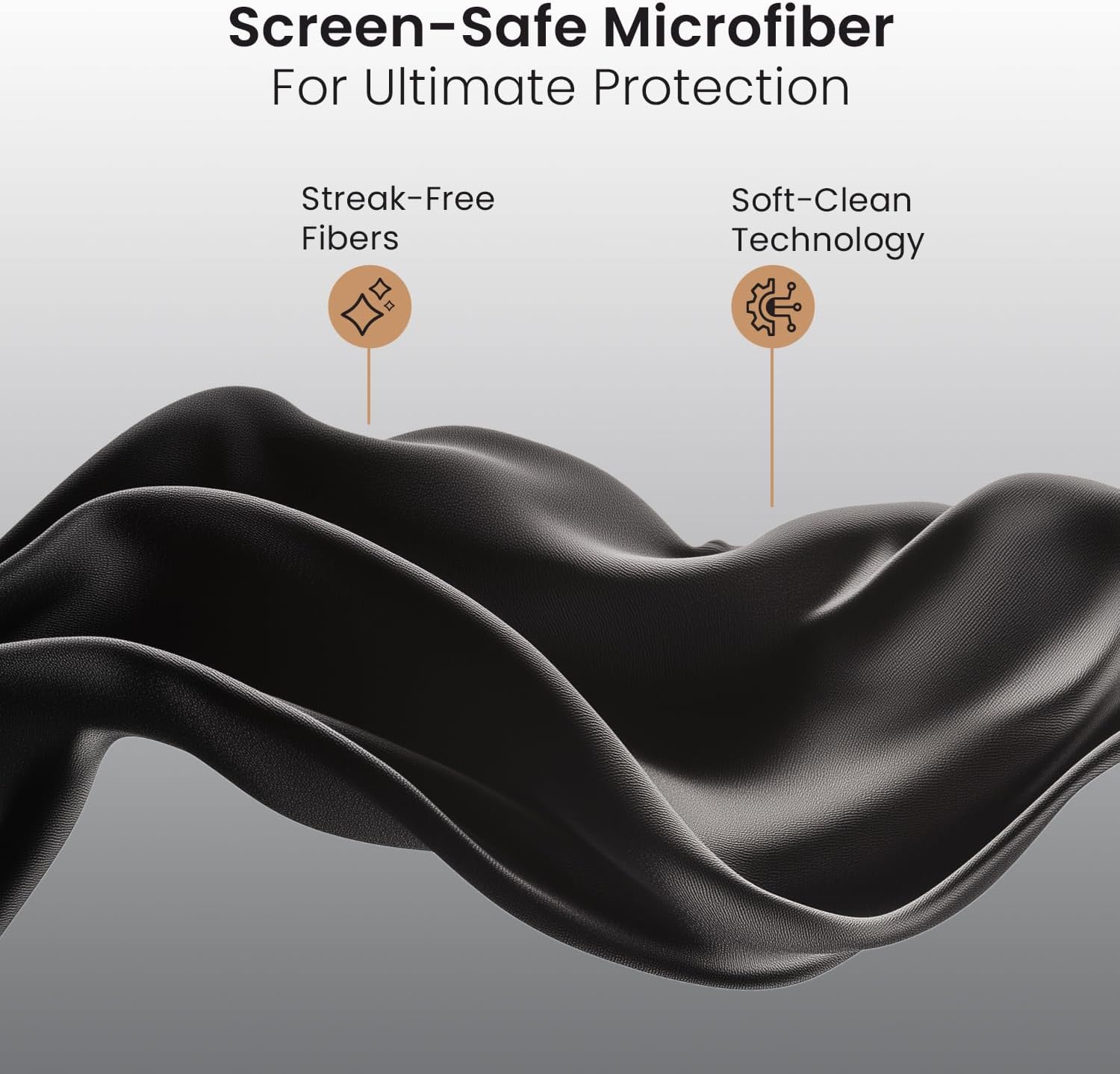 Eyeglass Cleaner Spray - Glasses Cleaner No Streaks Technology & Microfiber Cleaning Cloth - 2 fl.oz - EVEO TV