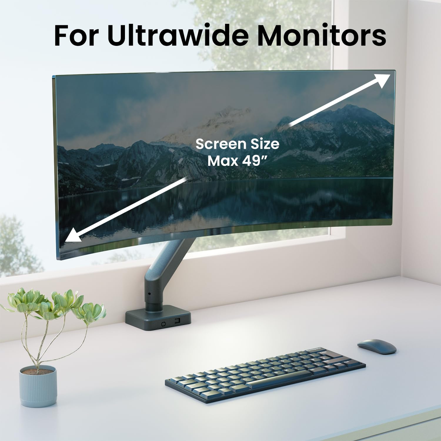 EVEO 49" Ultrawide Monitor Arm - EVEO TV