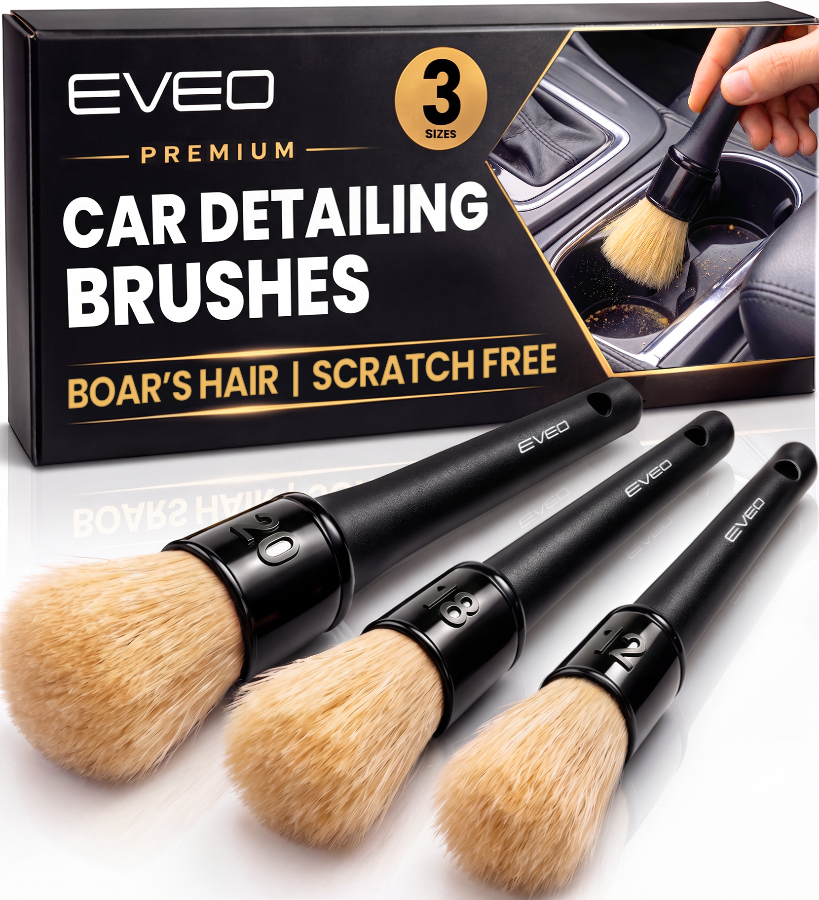 Car Cleaning Brush Set
