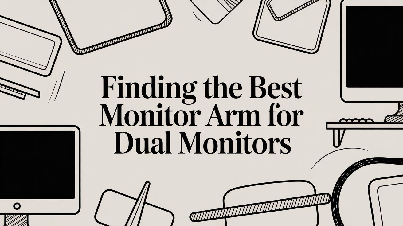 Finding the Best Monitor Arm for Dual Monitors