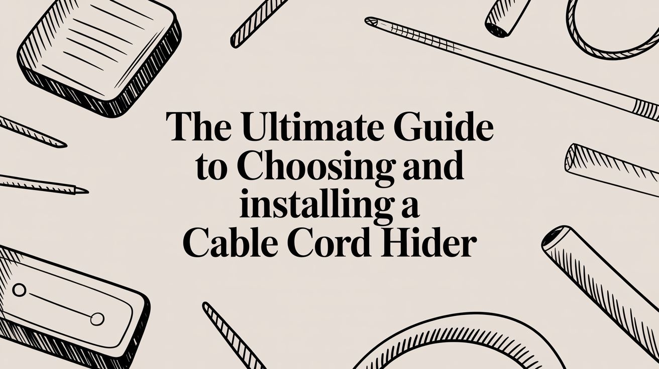 The Ultimate Guide to Choosing and Installing a Cable Cord Hider