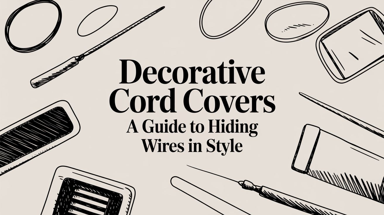 Decorative Cord Covers A Guide to Hiding Wires in Style