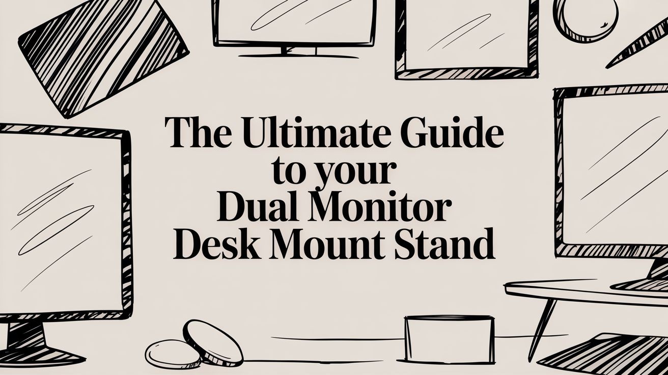 The Ultimate Guide to Your Dual Monitor Desk Mount Stand