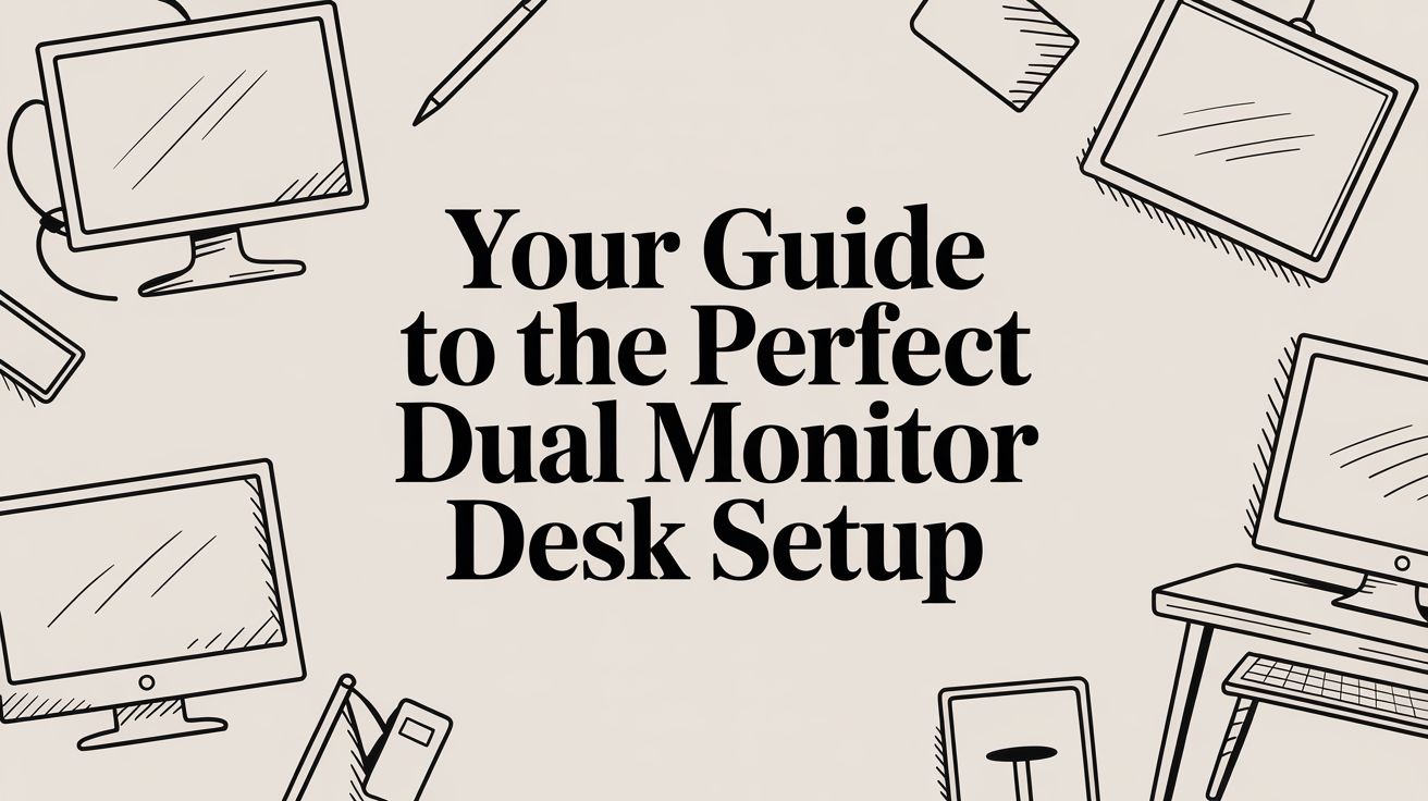 Your Guide to the Perfect Dual Monitor Desk Setup