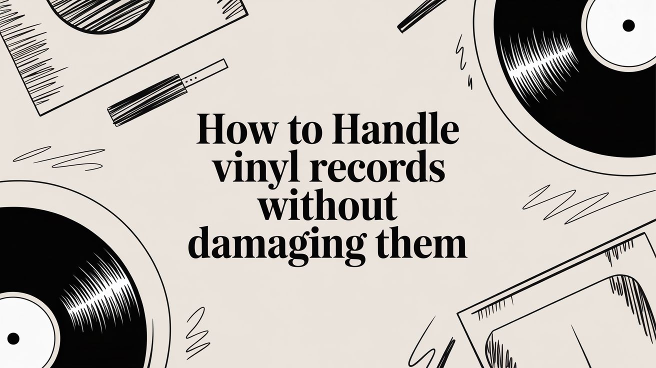 How to Handle Vinyl Records Without Damaging Them