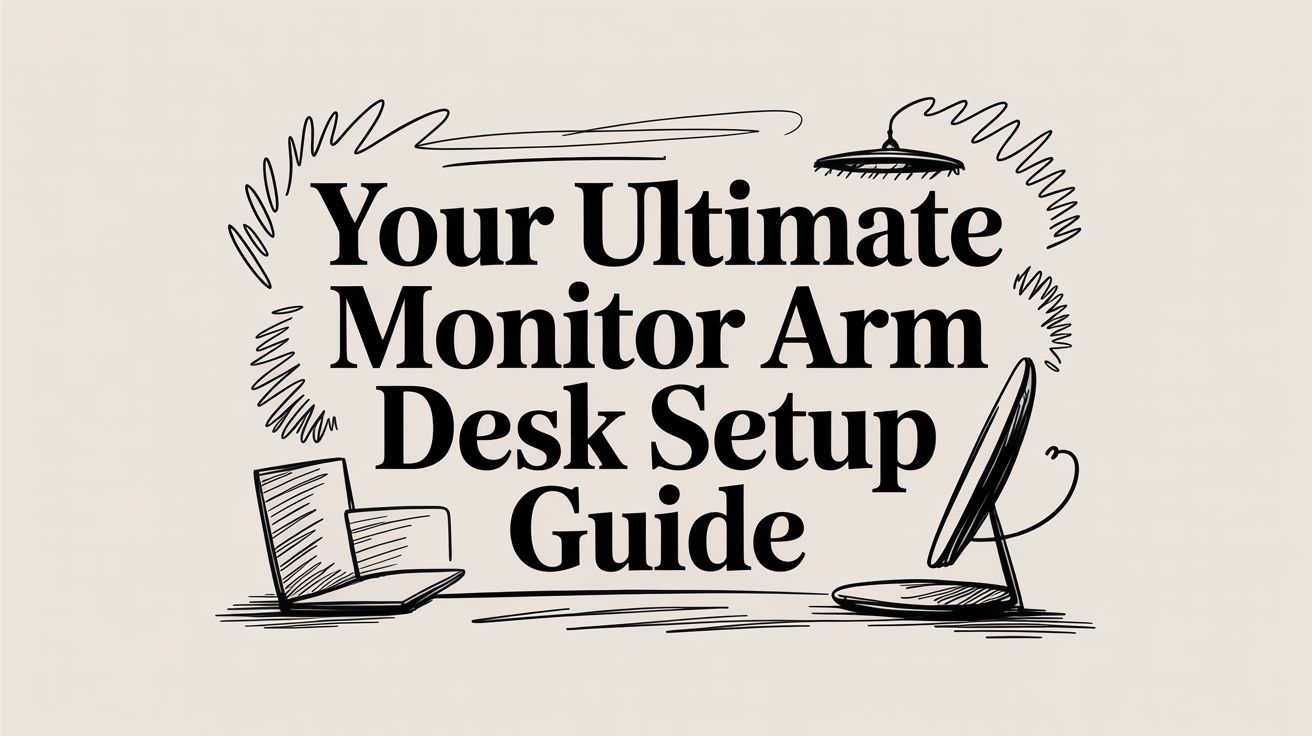 Your Ultimate Monitor Arm Desk Setup Guide