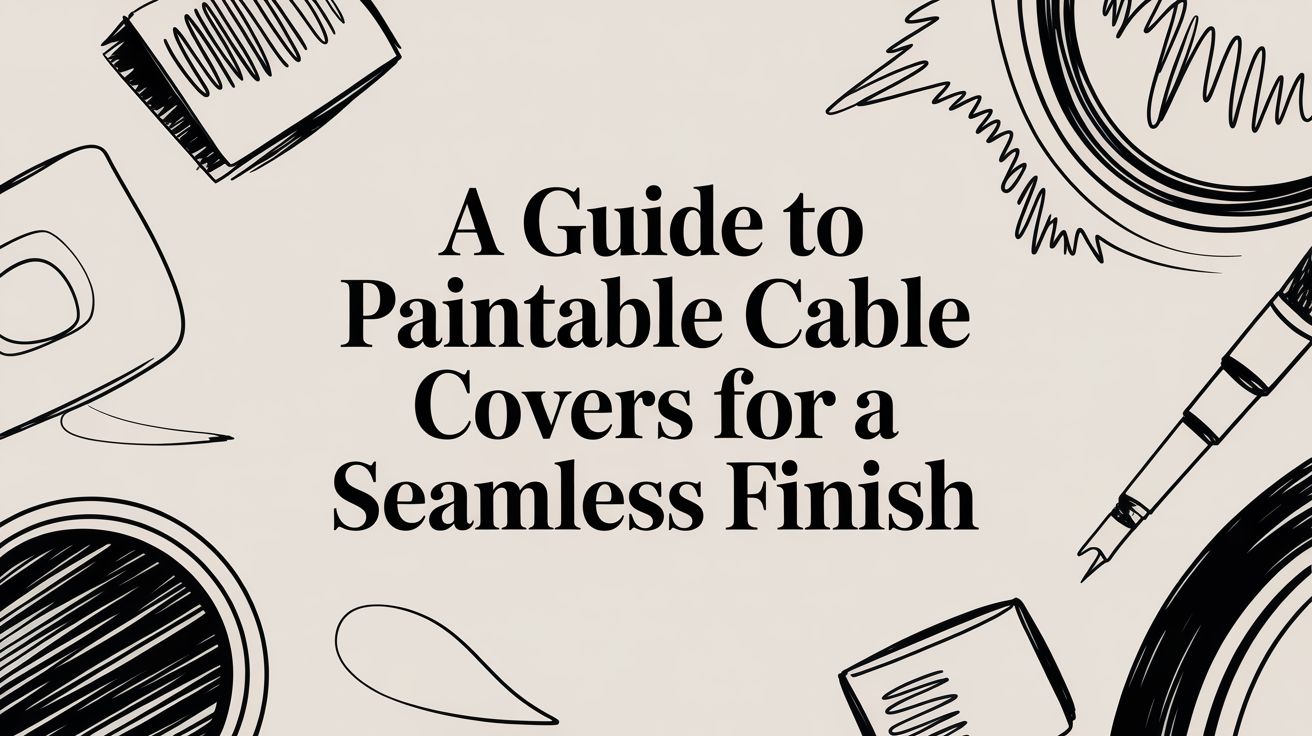 A Guide to Paintable Cable Covers for a Seamless Finish