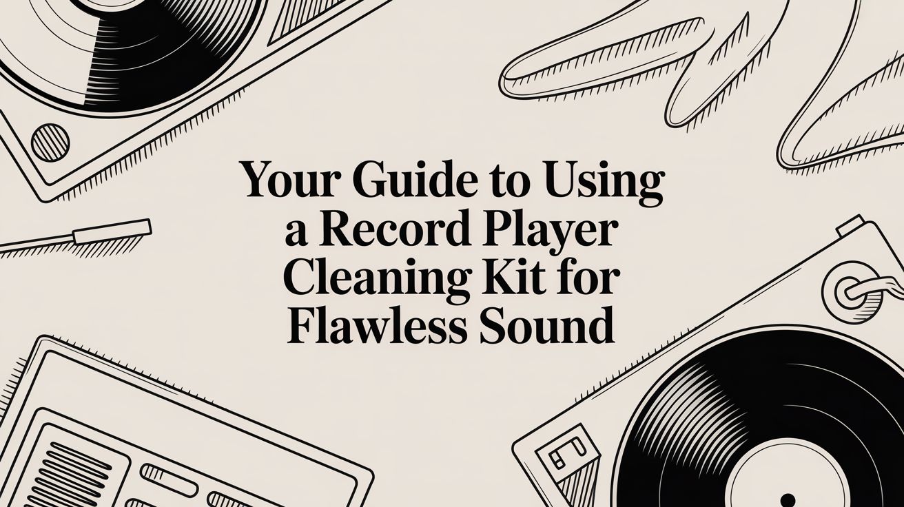Your Guide to Using a Record Player Cleaning Kit for Flawless Sound