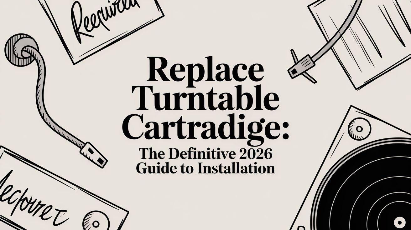 Replace Turntable Cartridge: The Definitive 2026 Guide to Installation