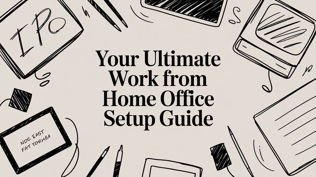 Work-From-Home Office Setup: Desk, Chair, and Tech Essentials – EVEO TV