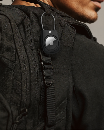 Secure Apple AirTag Holder – (4 Pack) Black - EVEO TV