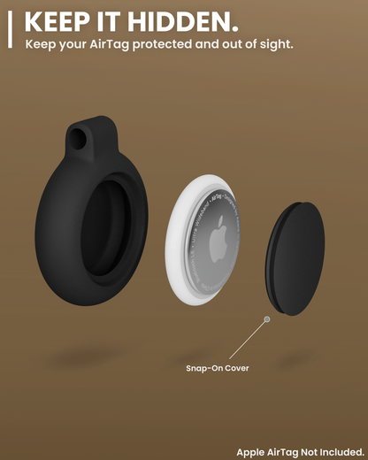 Apple AirTag Holder – (4 Pack) - Version C - EVEO TV