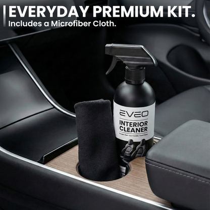 Tesla Interior Cleaner Spray Kit 16 oz | Safe Cleaner for White & Black Vegan Leather