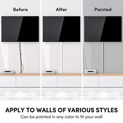 153" Cord Hider Kit - EVEO TV