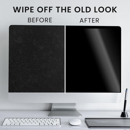 Screen Cleaner Spray 8oz(4ozx2) & Microfiber Clothes - EVEO TV