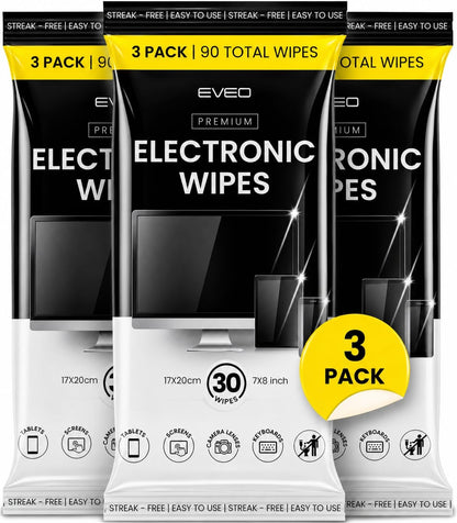 Electronic Wipes - Pack of 30