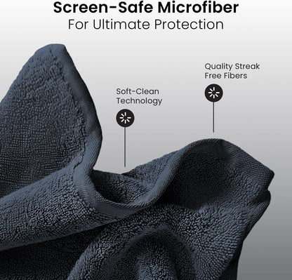 Screen Cleaner Spray 6.7oz - Microfiber Cloth Included - EVEO TV
