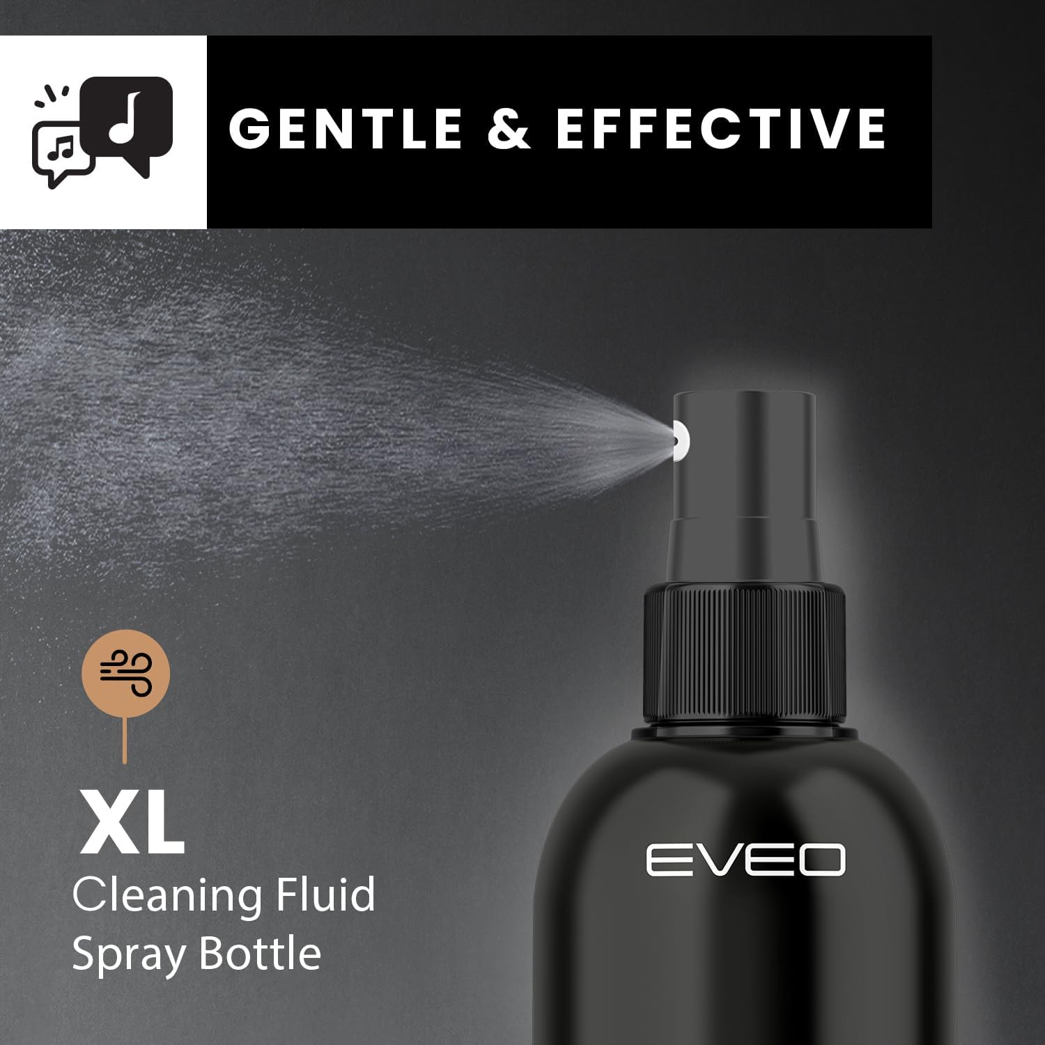 Professional Vinyl Record Cleaning Kit (XL Cleaning Fluid) - EVEO TV