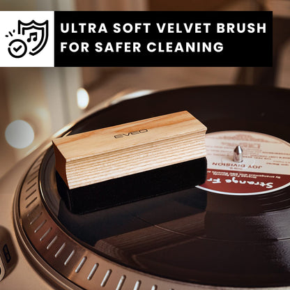 4-in-1 Premium Vinyl Record Cleaning Kit - EVEO TV