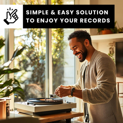 4-in-1 Premium Vinyl Record Cleaning Kit - EVEO TV
