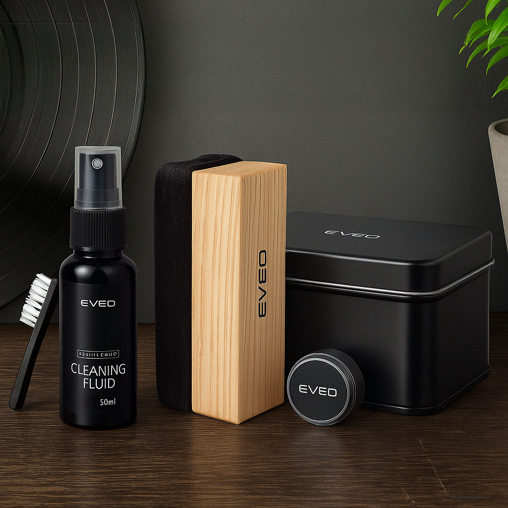 4-in-1 Premium Vinyl Record Cleaning Kit - EVEO TV