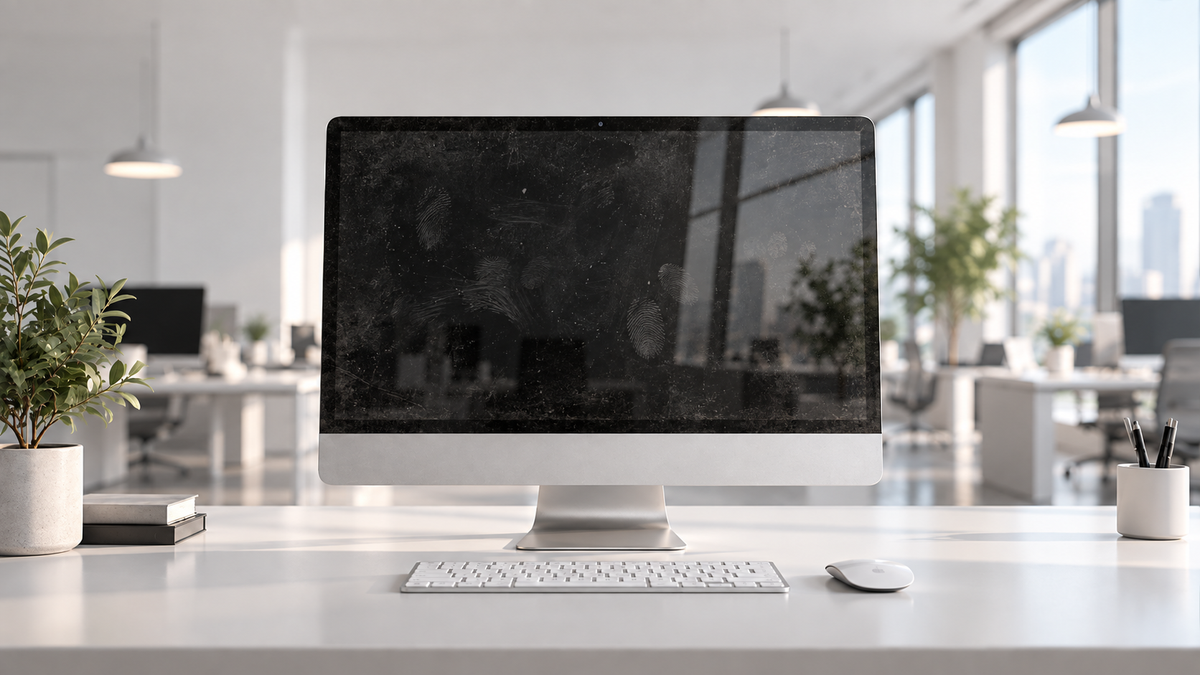 A Typical Office Screen