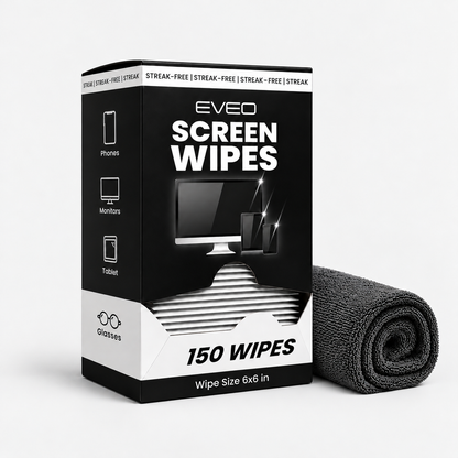 EVEO Screen Wipes – Bulk Packs