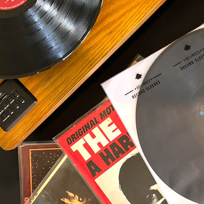 12" Master Vinyl Record Inner Sleeves, Rice Paper - Archival Quality (25-200 Packs) - EVEO TV