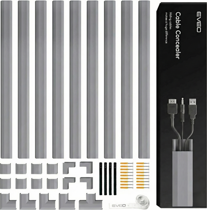 153" Cord Hider Kit - EVEO TV
