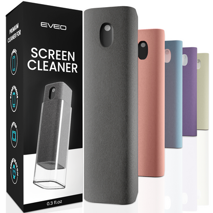 2in1 Screen Cleaner Spray and Wipe - EVEO TV