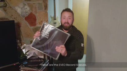 12" Transparent UltraClear Vinyl Record Outer Sleeves - Archival Quality (25-200 Packs)